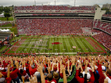 University of Arkansas: Calling the Hogs in Razorback Stadium