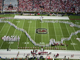 University of South Carolina: the South Carolina Marching Band Performs in Williams-Brice Stadium