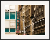Detail of Coffee Shop Sign and Buildings  Union Square