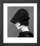 Marie Lise Gres in a Persian Lamb Hat  Summer 1964