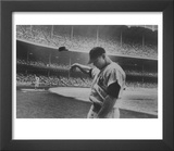 Baseball Player Mickey Mantle after Striking Out