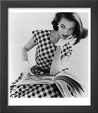 Helen Bunney in a Dress by Blanes  1957