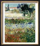 Garden in Bloom  Arles  c1888
