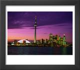 Toronto Skyline at Night  Canada