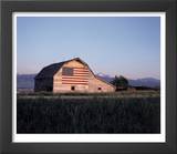 Barn with US Flag  CO
