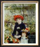 Two Sisters  or on the Terrace  1881