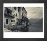 Lombardy  Lakes Region  Lake Como  Santa Maria Rezzonico  Lakeside Houses  Italy
