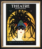 Theatre  Masks Magazine  USA  1920