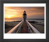 Brant Point Lighthouse  Nantucket Island  Massachusetts  USA