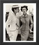 Fiona Campbell-Walter and Anne Gunning in Tailored Suits  1953
