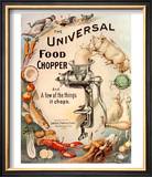 Food Choppers Mincers the Universal Cooking Appliances Gadgets  USA  1890