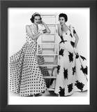 Susan Abraham in Brilkie Dress and June Clarke in Baker Sportswear  1954