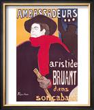 Poster Advertising Aristide Bruant in His Cabaret at the Ambassadeurs  1892