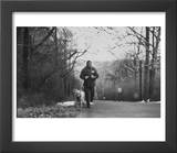 Boxer Joe Frazier Training for a Fight Against Cassius Clay  Aka Muhammad Ali