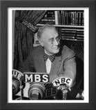 President Franklin D Roosevelt Speaking on Pre Invasion Fireside Chat Radio Program