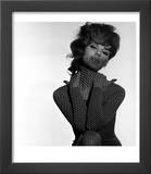 Chain Mail Projection on Model with Hands on her Neck  1960s