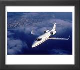 Lear Jet in Flight
