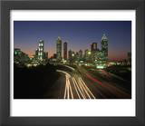 Night Skyline  Atlanta  Georgia