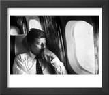 Senator John F Kennedy on His Private Plane During His Presidential Campaign