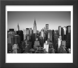 Chrysler Building and Midtown Manhattan Skyline  New York City  USA