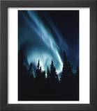 Northern Lights in Night Sky
