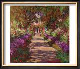 Path in Monet's Garden  Giverny