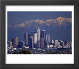 View of San Gabriel Mountain  Los Angeles