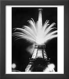 Fireworks During the World Exhibition in Paris  1937