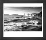 California  San Francisco  Golden Gate Bridge from Marshall Beach  USA