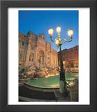 Trevi Fountain at Night  Rome  Italy