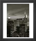Chrysler Building and Midtown Manhattan Skyline  New York City  USA