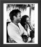 Richard Burton and Elizabeth Taylor on Location