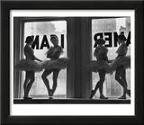 Ballerinas Standing on Window Sill in Rehearsal Room  George Balanchine's School of American Ballet