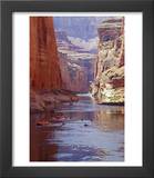 Arizona  Grand Canyon  Kayaks and Rafts on the Colorado River Pass Through the Inner Canyon  USA
