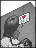I Love Berlin' Mural on Building  Berlin  Germany
