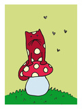 Pilz Katze
