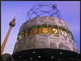 Universal Clock  Alexanderplatz  Berlin  Germany