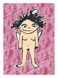 Nackter Engel Pink