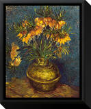 Bell Lilies in a Copper Vase