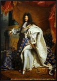 Louis XIV  King of France (1638-1715) in Royal Costume  1701