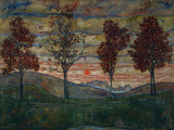 Four Trees  1917