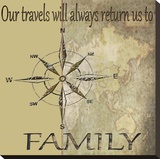 Travels Lead Back to Family