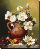 Magnolias In Terra Cotta