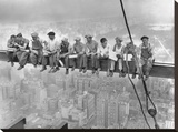 New York Construction Workers Lunching on a Crossbeam  1932