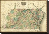 Virginia  Maryland and Delaware  c1823