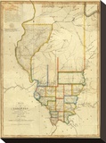 Map of Illinois  c1820