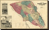 Map of Sonoma County California  c1877