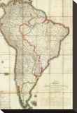 Mapa Geografico de America Meridional  c1799