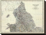 England  North Wales  c1861