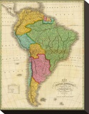 Map of South America  c1826